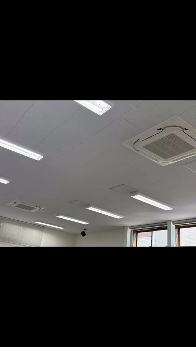 エアコンが新しくなりました。